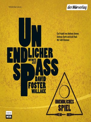 cover image of Unendliches Spiel Unendlicher Spaß